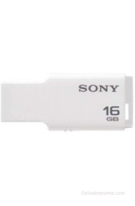 Sony Micro Vault USM16GM/WC2 16 GB Pen Drive(White)